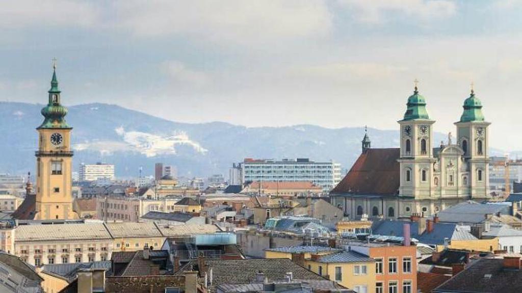 Панорама города