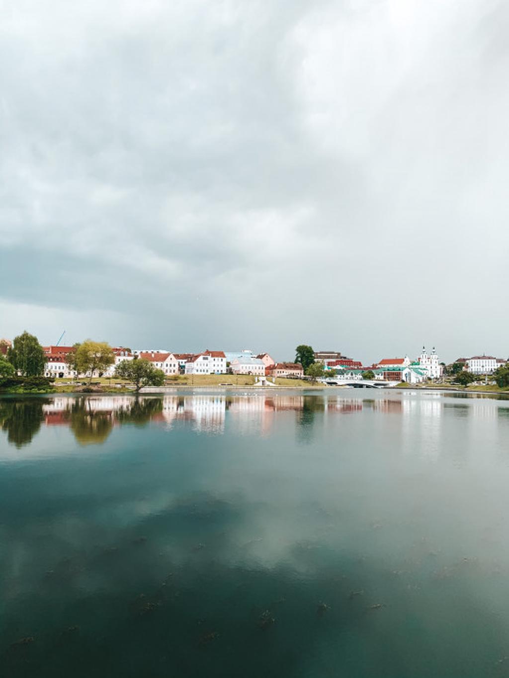 Минск. Вид на старый город