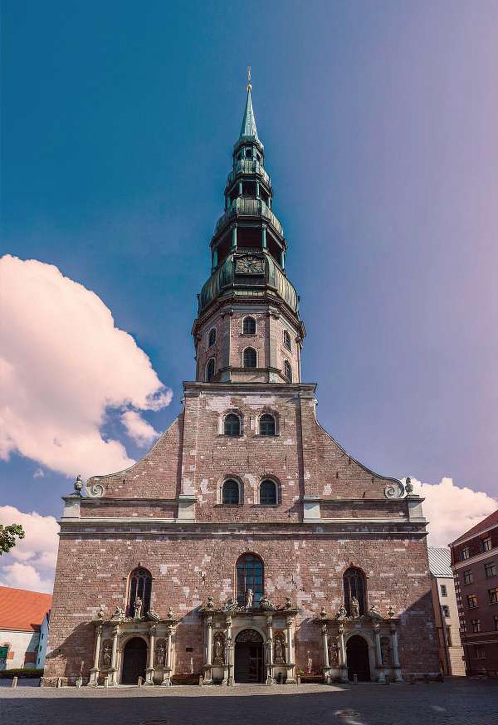 Церковь Святого Петра. Рига