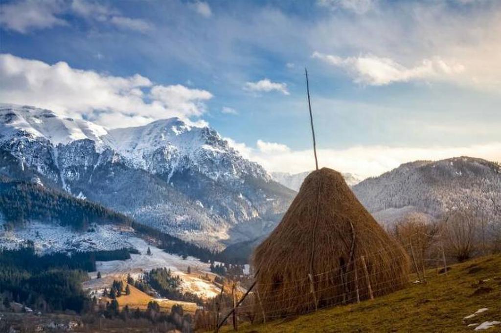 Зима в Румынии
