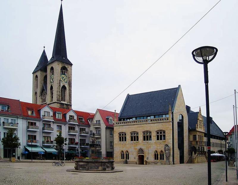 Рыночная площадь в Хальберштадте