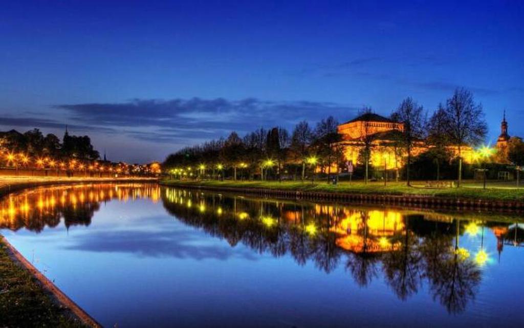Саарбрюккен, ночь