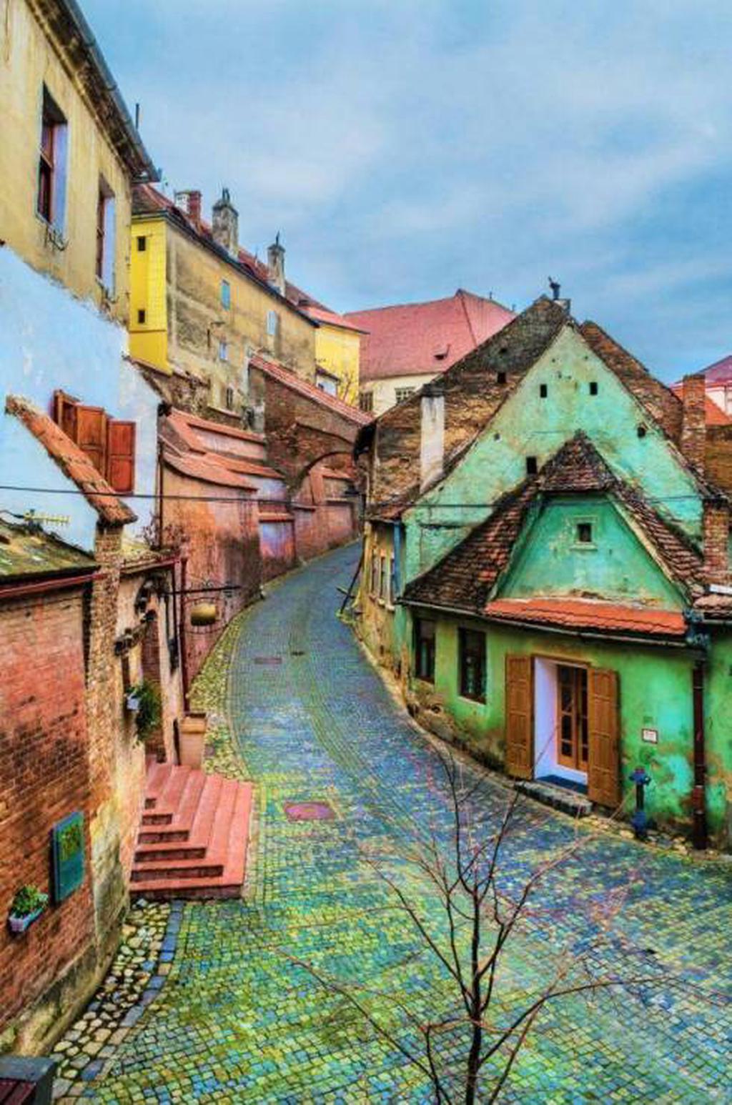 Старые улочки Сибиу
