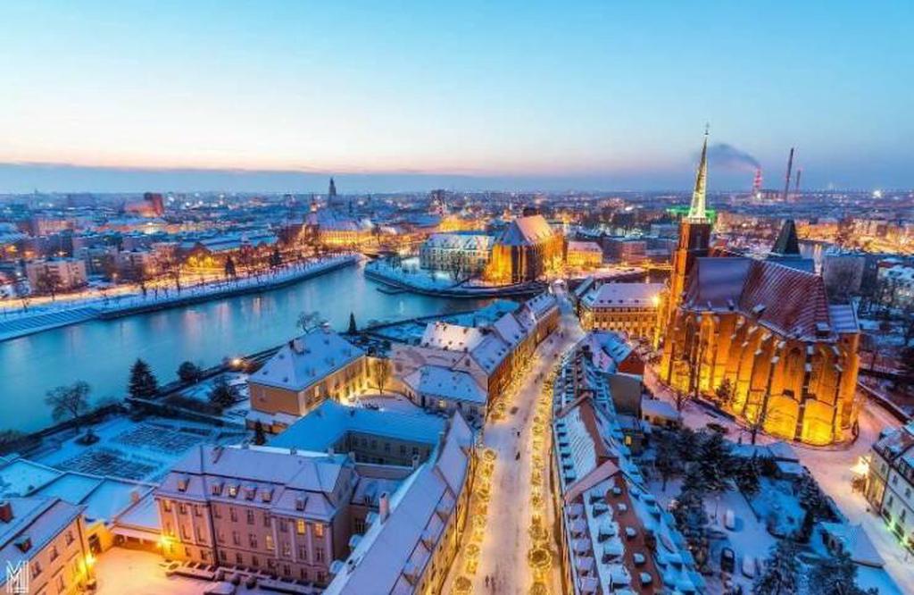 Старый город зимой