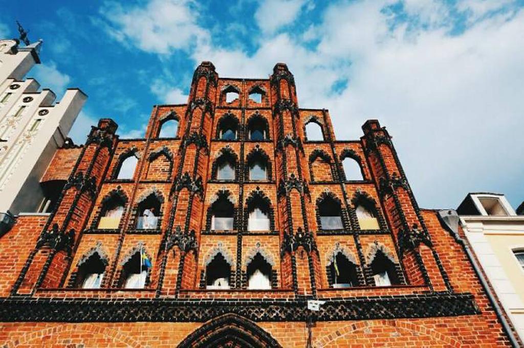 Старый швед - средневековый дом в Висмара