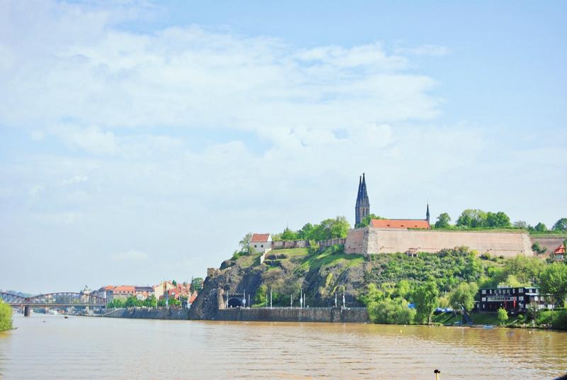 Вышеград. Вид с берега Влтавы