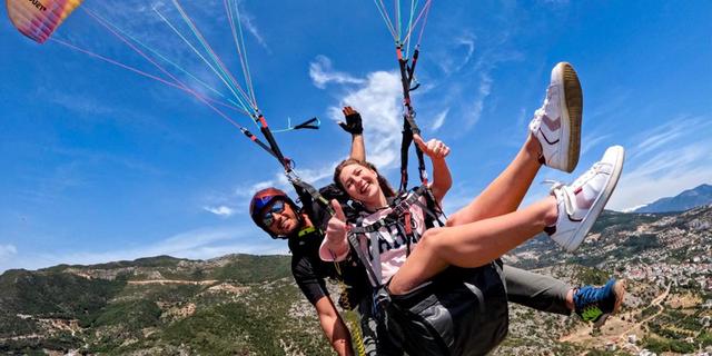 Экскурсия: Параглайдинг: полёт на параплане над Аланьей