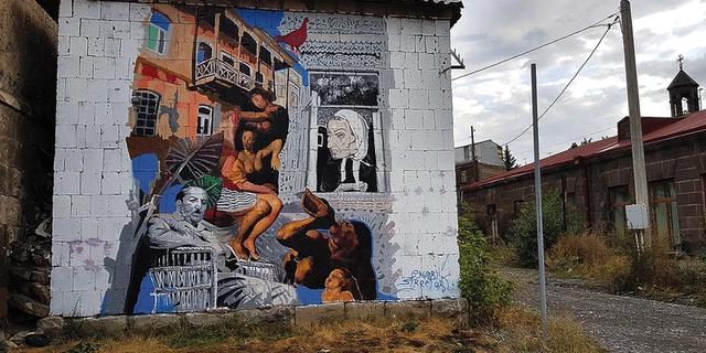 Экскурсия: Андерграунд Гюмри: от дверей до стрит-арта