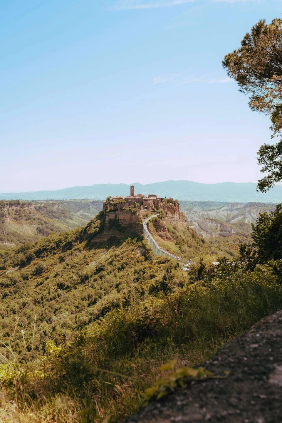 Вид на Чивита-ди-Баньореджо