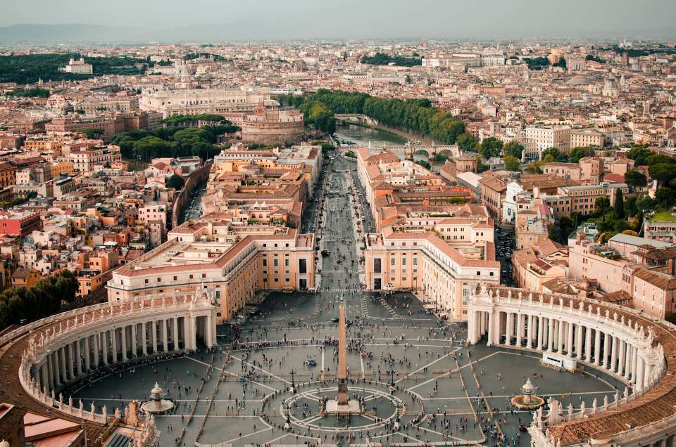 Ватикан. Площадь святого Петра